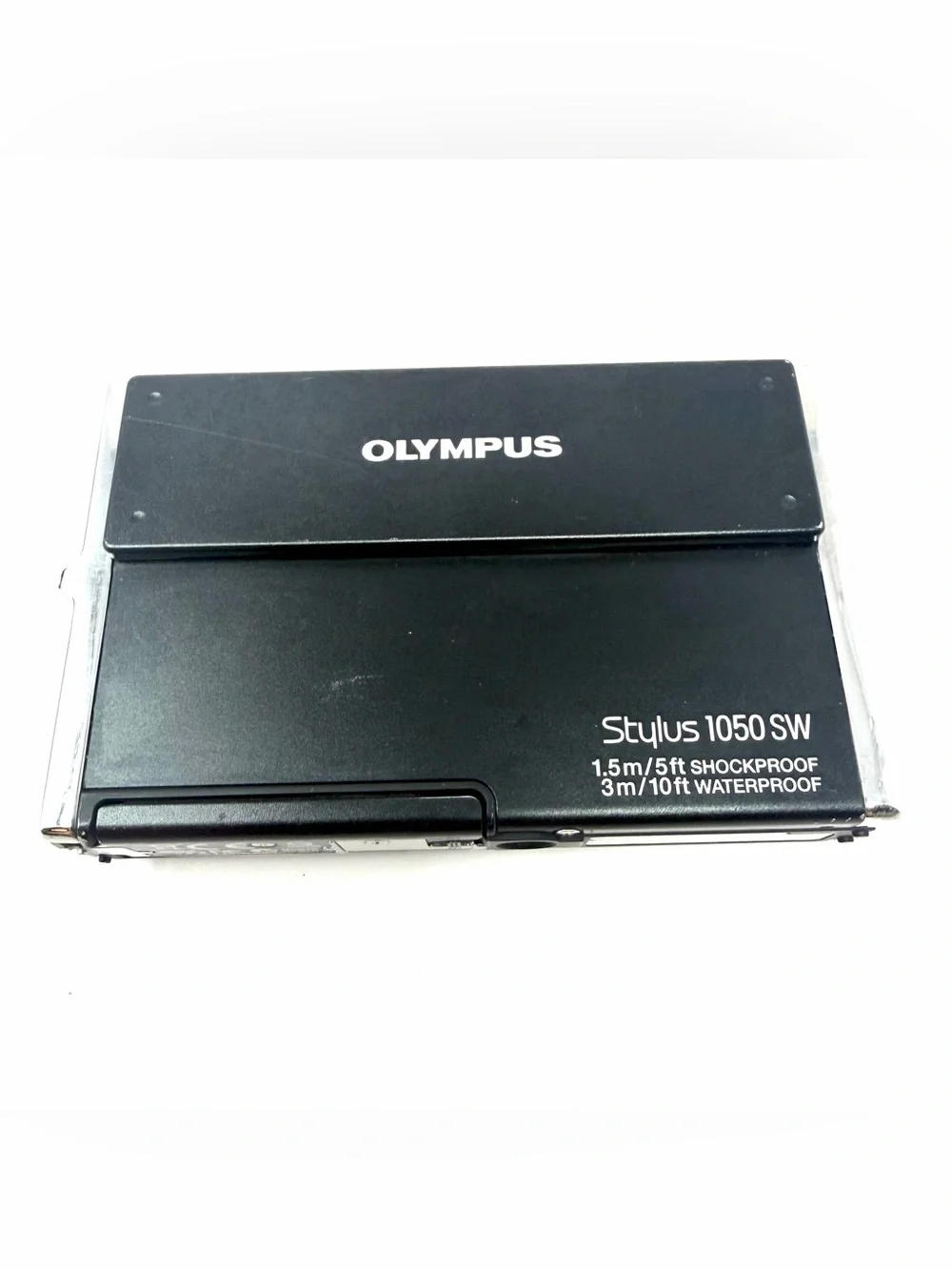 Olympus Stylus 1050SW Black 10.1MP Digital Camera Waterproof Shockproof TESTED